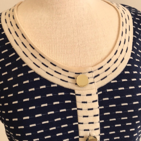 Kate Spade short sleeve silk and cashmere dress - Picture 7 of 11